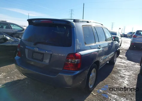 2007 Toyota Highlander Limited V6 z USA, uszkodzony, nr VIN JTEDP21AX70148159